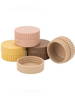 ✨GIVEAWAY✨ 4-Pack Silicone Travel Jars